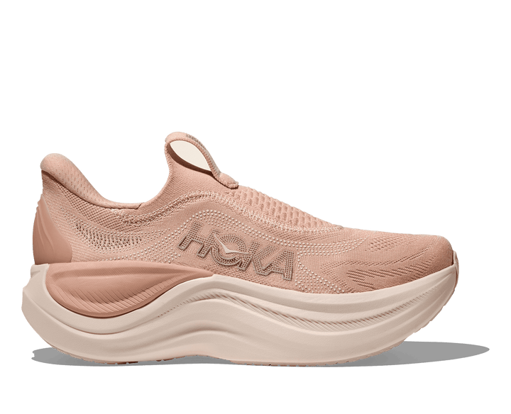 HOKA Women's Skyward Laceless - ROSE LATTE / ROSE CREAM