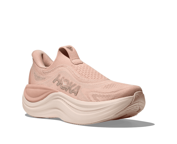 HOKA Women's Skyward Laceless - ROSE LATTE / ROSE CREAM