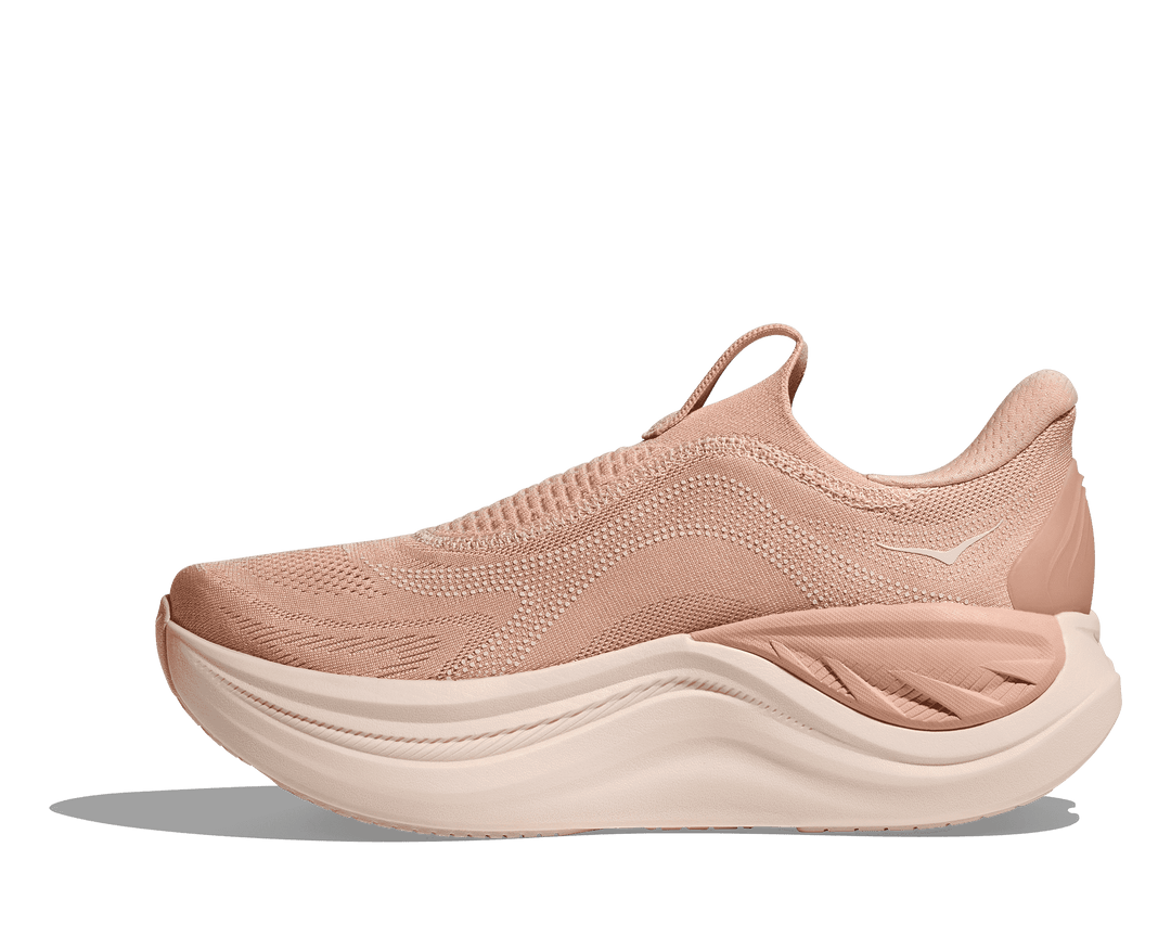 HOKA Women's Skyward Laceless - ROSE LATTE / ROSE CREAM