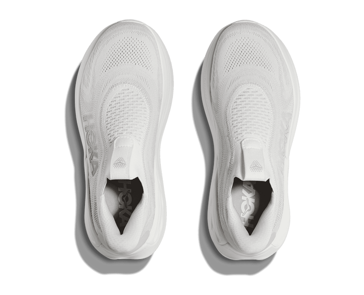 HOKA Women's Skyward Laceless - WHITE / WHITE