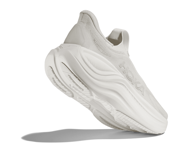 HOKA Women's Skyward Laceless - WHITE / WHITE
