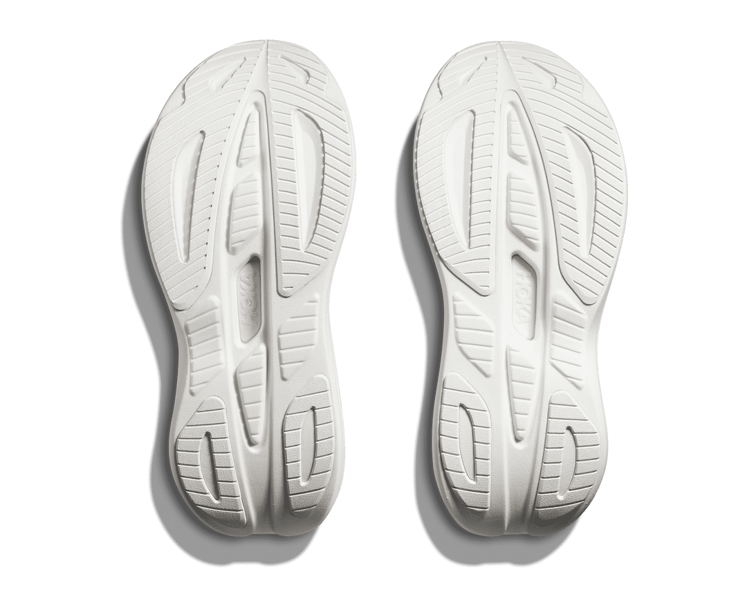 HOKA Women's Skyward Laceless - WHITE / WHITE