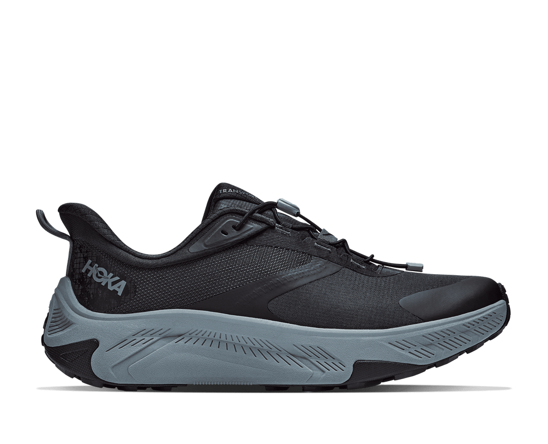 HOKA Men's Transport 2 - CARBON BLACK / WASHED BLUE