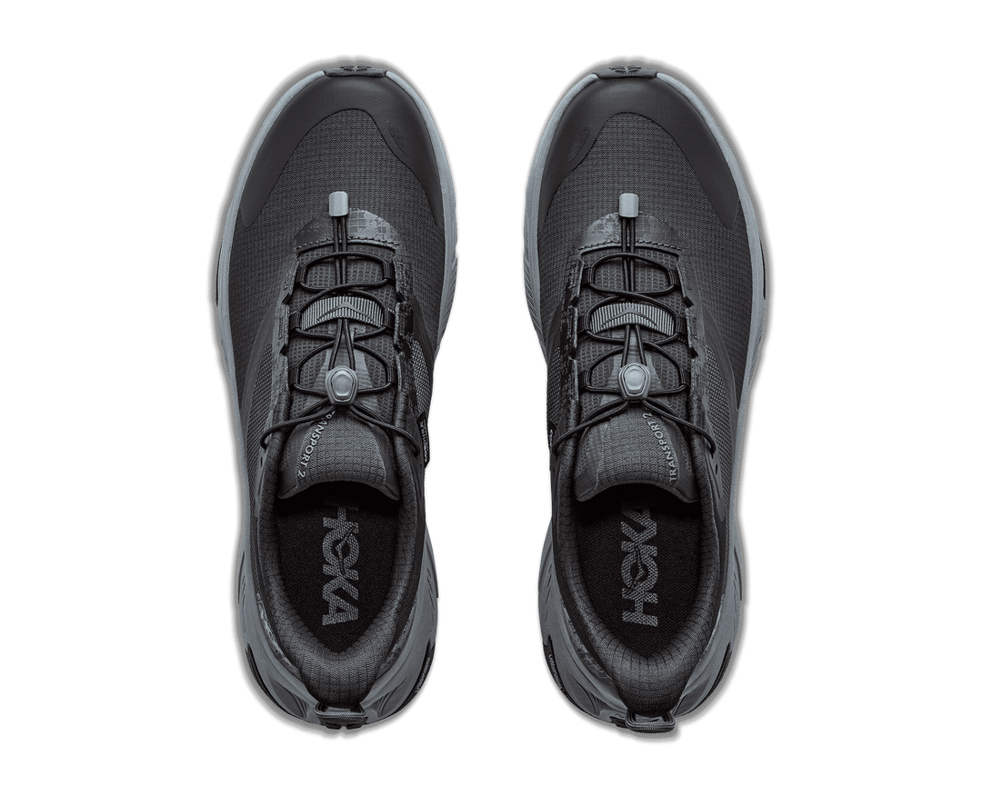 HOKA Men's Transport 2 - CARBON BLACK / WASHED BLUE
