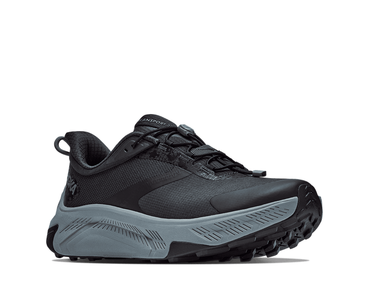 HOKA Men's Transport 2 - CARBON BLACK / WASHED BLUE