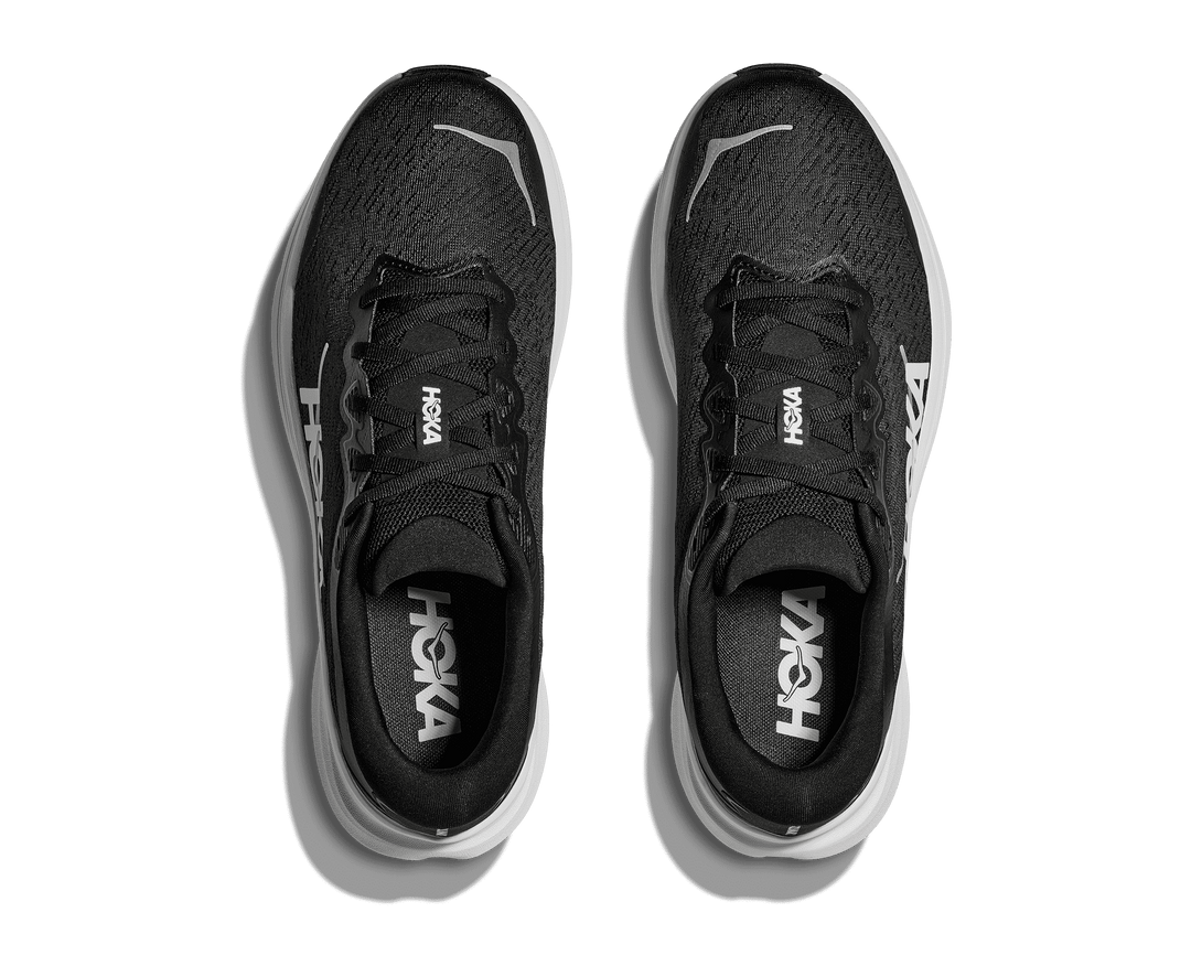 HOKA Men's Solimar 2 - BLACK / WHITE
