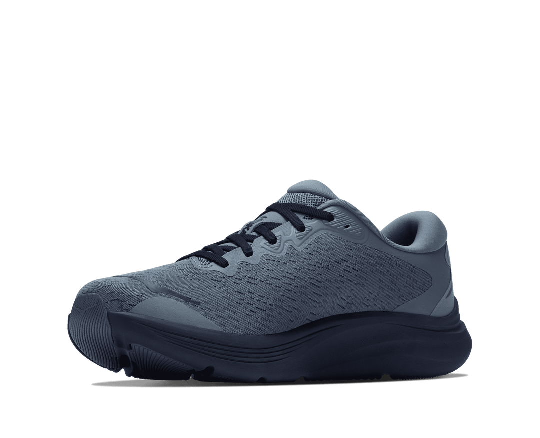 HOKA Men's Solimar 2 - SLATE BLUE / ELECTRIC AQUA