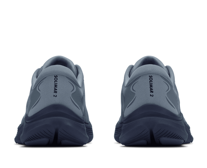 HOKA Men's Solimar 2 - SLATE BLUE / ELECTRIC AQUA