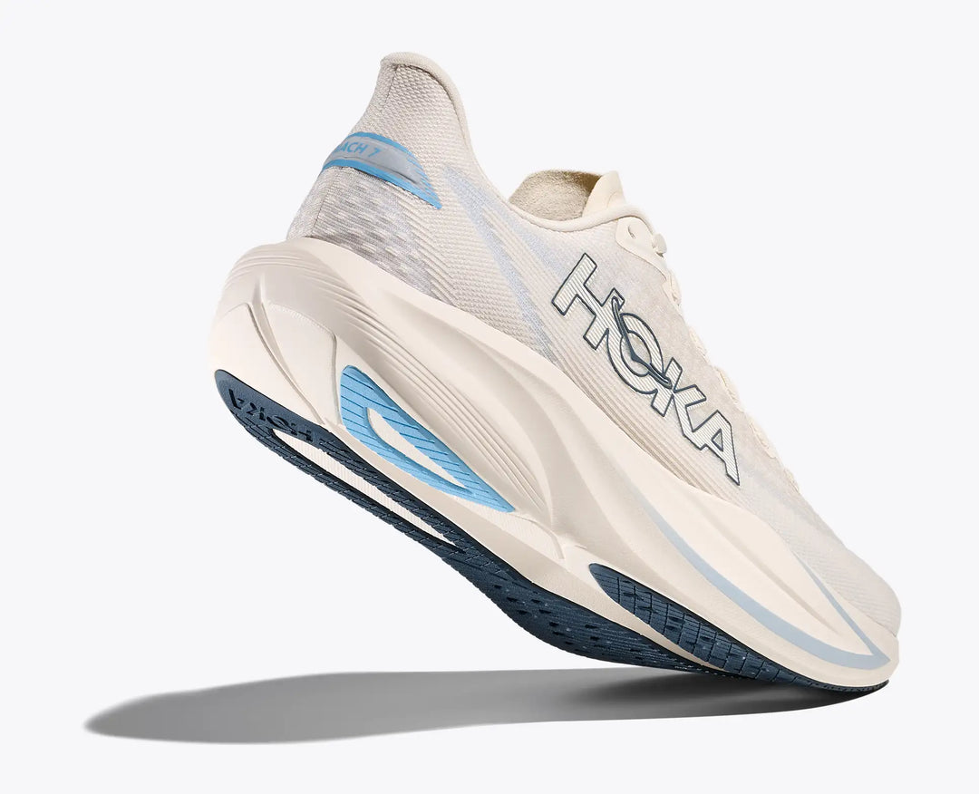 HOKA Mach 7 para hombre - ALABASTRO / AZUL ELEVADO