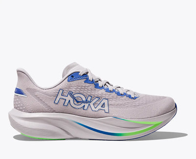 HOKA Men's Mach 7 - ASH GREY / COBALT BLUE (Wide)