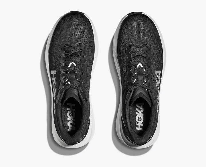 HOKA Men's Mach 7 - BLACK / WHITE