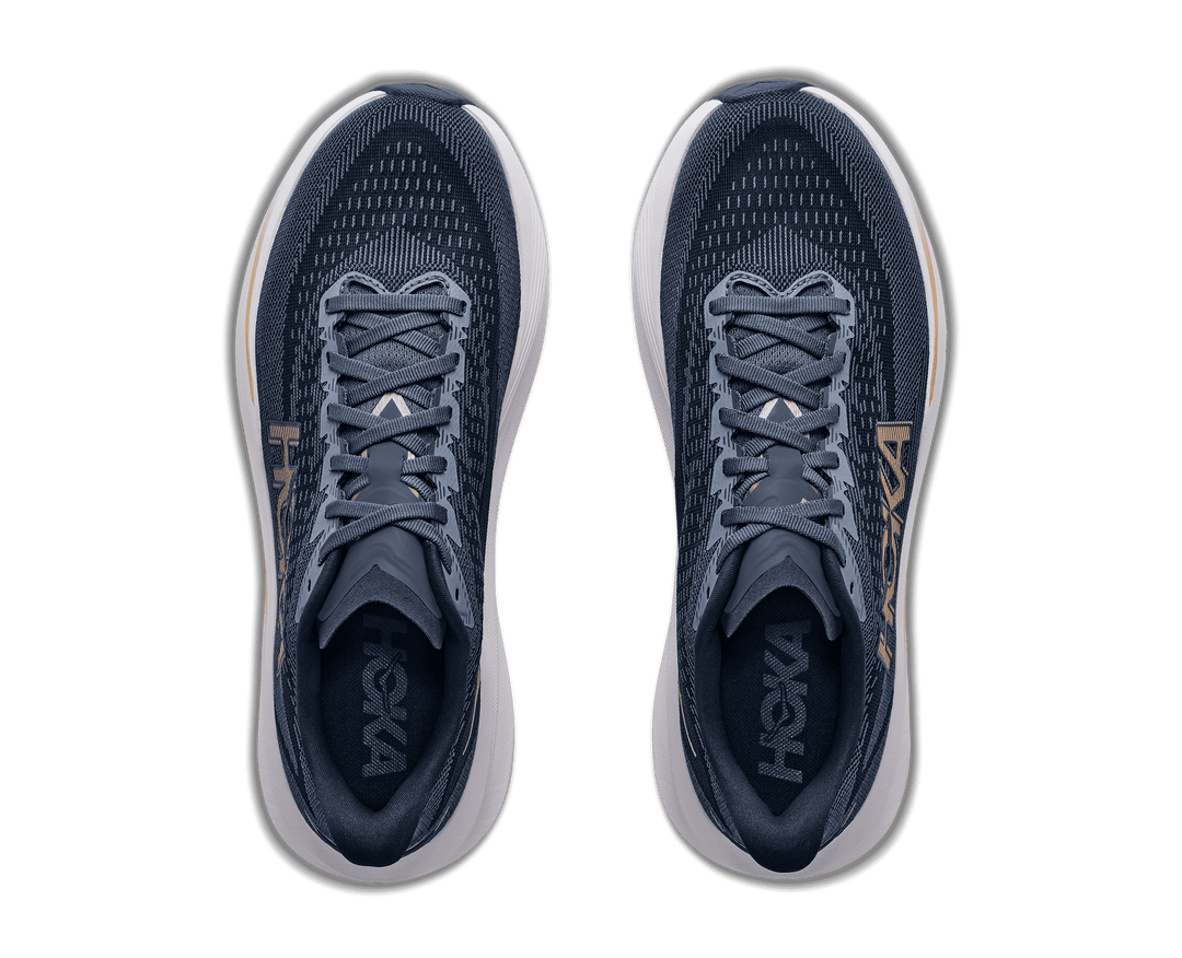 HOKA Men's Mach 7 - FADED NAVY / GOLD