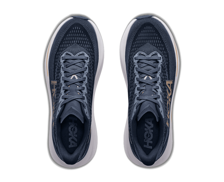 HOKA Men's Mach 7 - FADED NAVY / GOLD