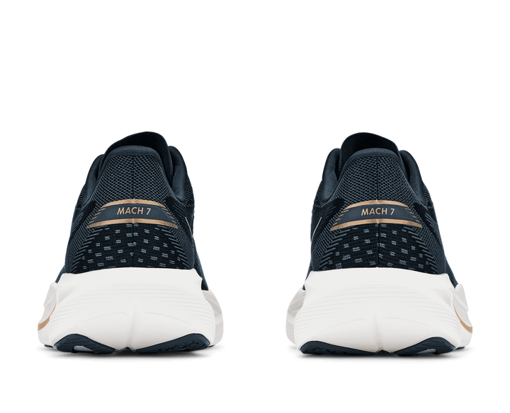 HOKA Men's Mach 7 - FADED NAVY / GOLD