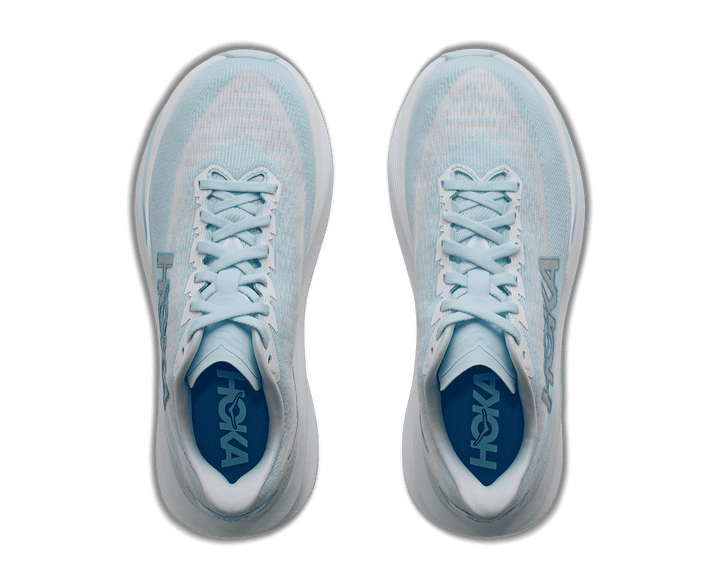 HOKA Women's Mach 7 - GLIMMERING BLUE / FROST (Wide)