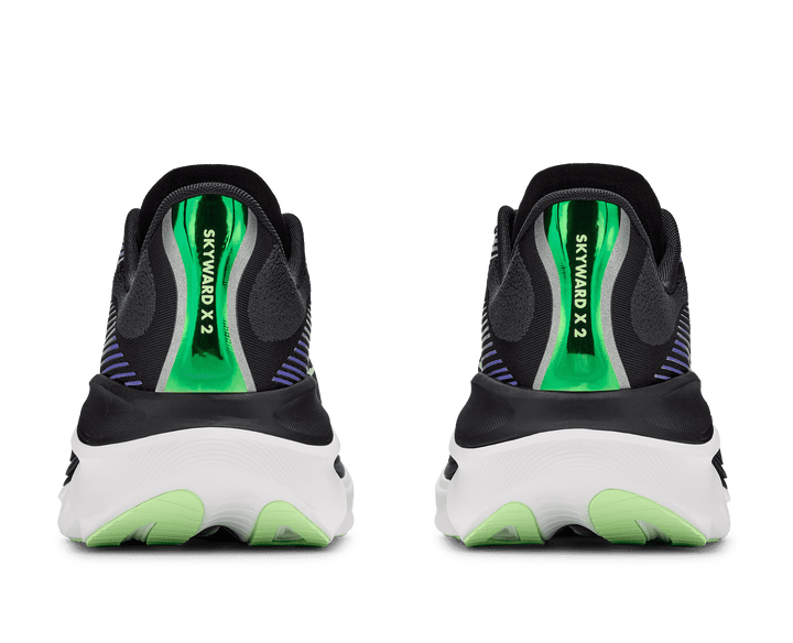HOKA Men's Skyward X 2 - CARBON BLACK / NEON NEBULA