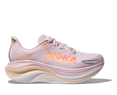 HOKA Women's Skyward X 2 - LILAC CREAM/ TANGERINE GLOW