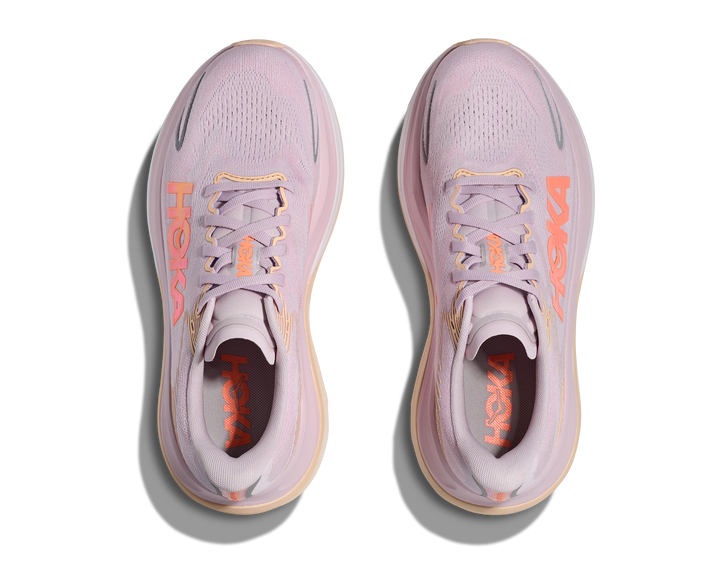 HOKA Women's Skyward X 2 - LILAC CREAM/ TANGERINE GLOW