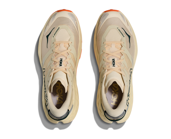 HOKA Men's Speedgoat 7 - VINTAGE YELLOW / TURMERIC