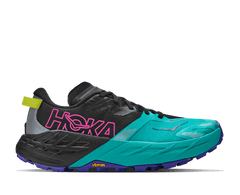 BLACK / ELECTRIC AQUA