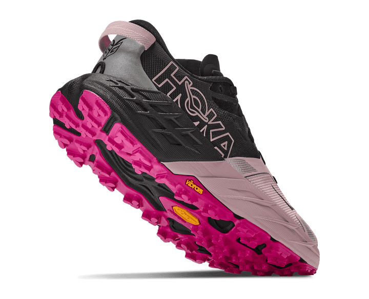 HOKA Women's Speedgoat 7 - BLACK / PINK OPAL