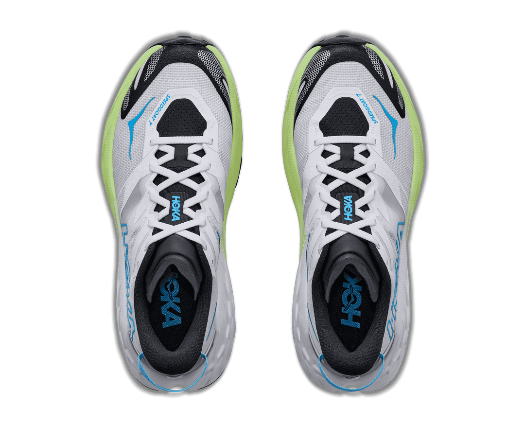 HOKA Women's Speedgoat 7 - FROST / NEON YUZU