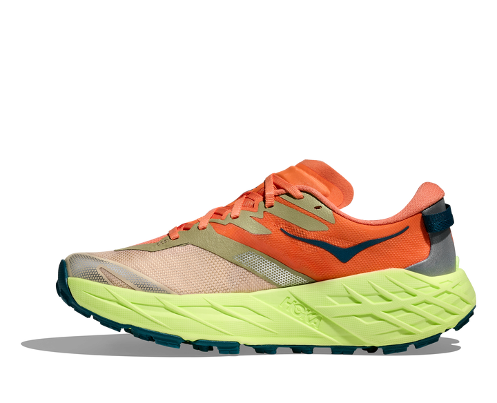 HOKA Women's Speedgoat 7 - PERSIMMON / NEON YUZU