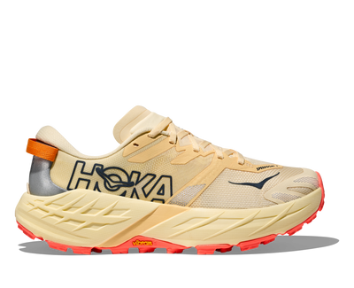 HOKA Women's Speedgoat 7 - VINTAGE YELLOW / NEON FLAME