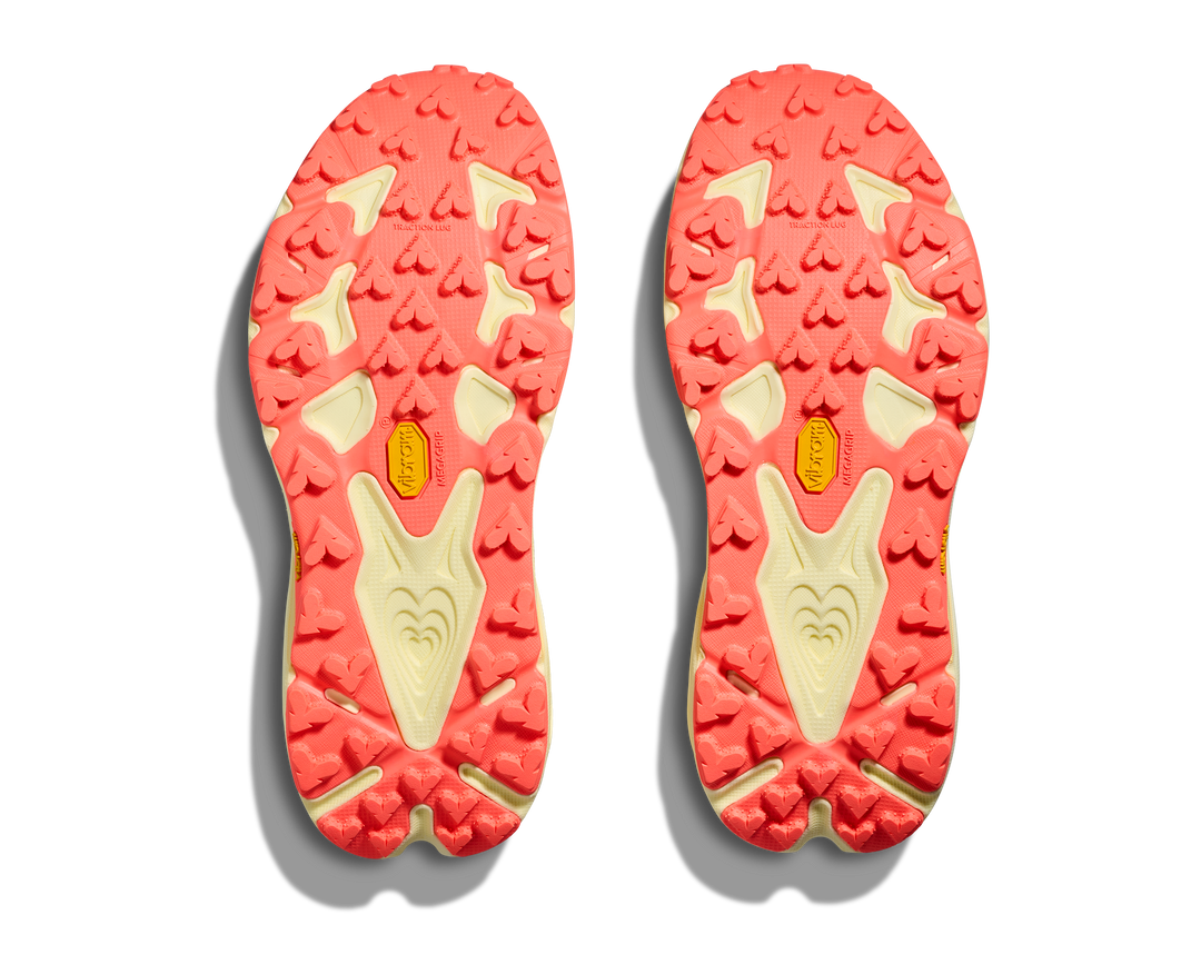 HOKA Speedgoat 7 para mujer - AMARILLO VINTAGE / LLAMA NEÓN