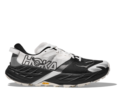 HOKA Women's Speedgoat 7 - BLACK / WHITE