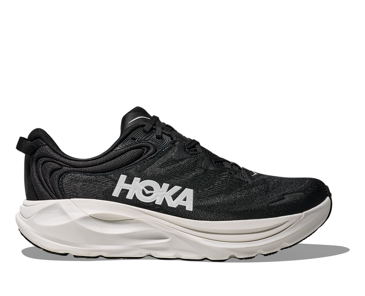 HOKA Men's Gaviota 6 - BLACK / WHITE