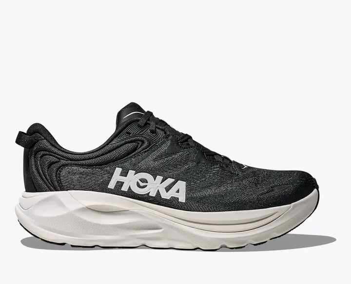 HOKA Gaviota 6 para hombre - NEGRO/BLANCO (Ancho)
