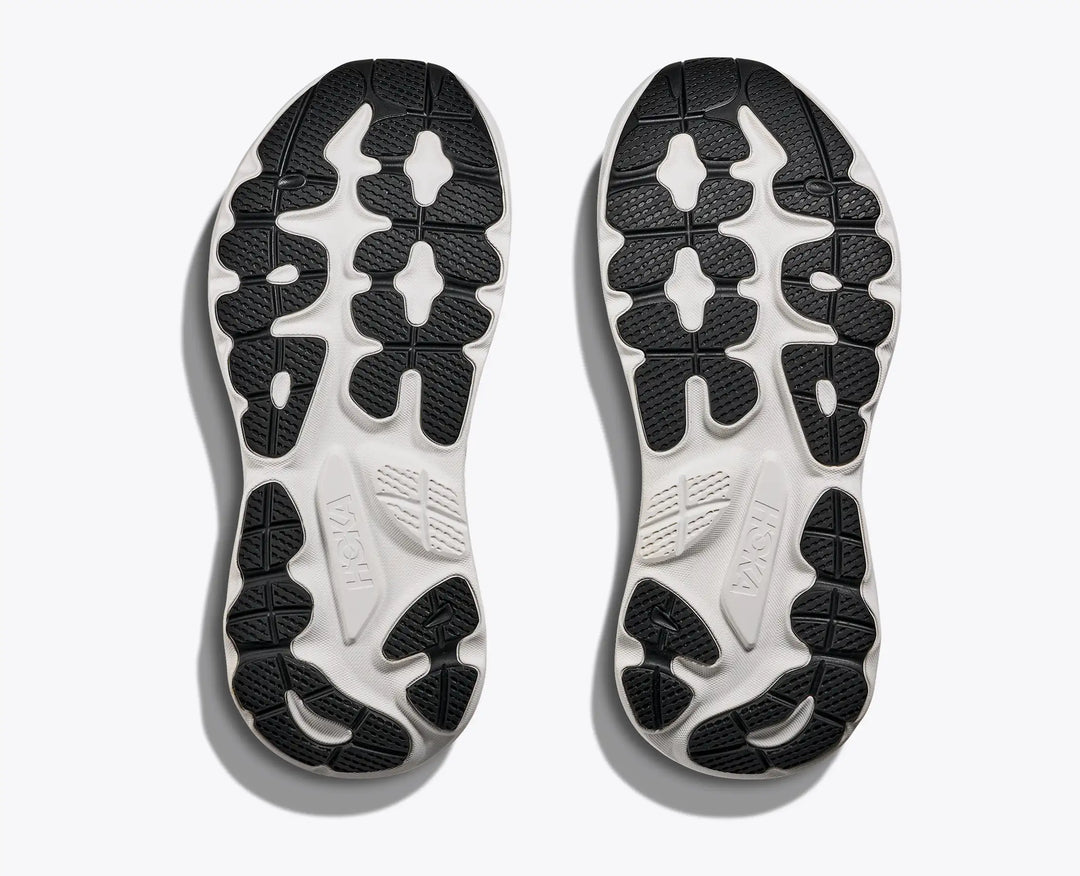 HOKA Gaviota 6 para hombre - NEGRO/BLANCO (Extra ancho)