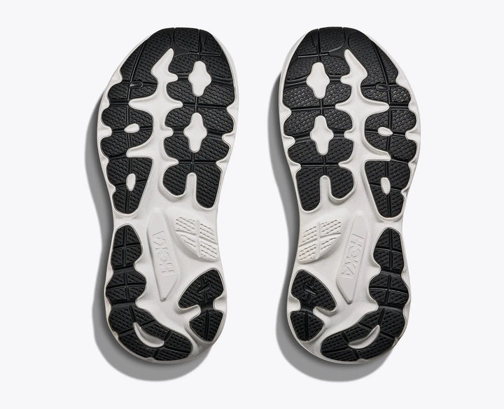 HOKA Gaviota 6 para hombre - NEGRO/BLANCO (Extra ancho)