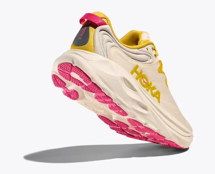 HOKA Gaviota 6 para mujer - ABEDUL / ORO AMARILLO (Ancho)