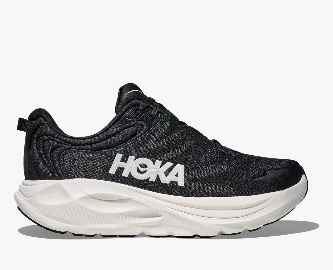 HOKA Women's Gaviota 6 - BLACK / WHITE