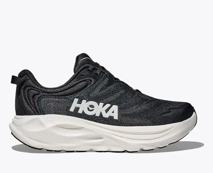 HOKA Gaviota 6 para mujer - NEGRO/BLANCO (Ancho)