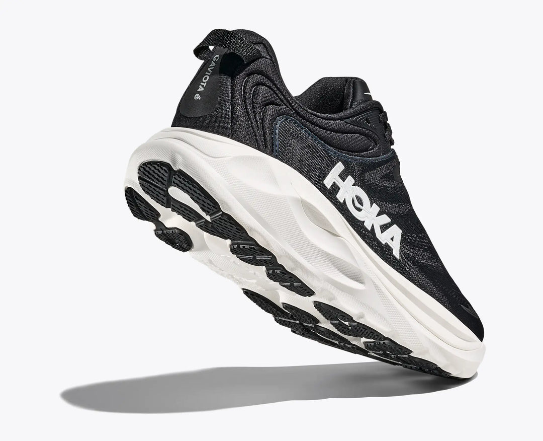HOKA Gaviota 6 para mujer - NEGRO/BLANCO (Ancho)