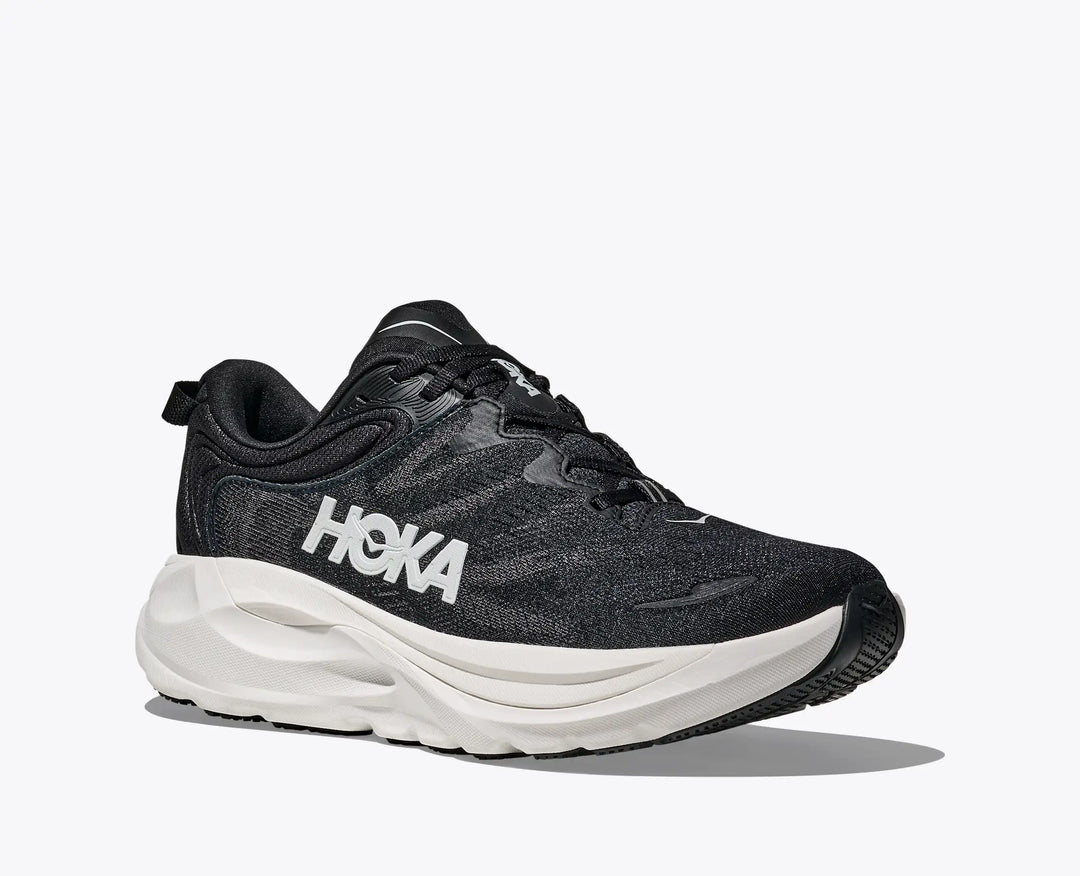 HOKA Gaviota 6 para mujer - NEGRO/BLANCO (Ancho)