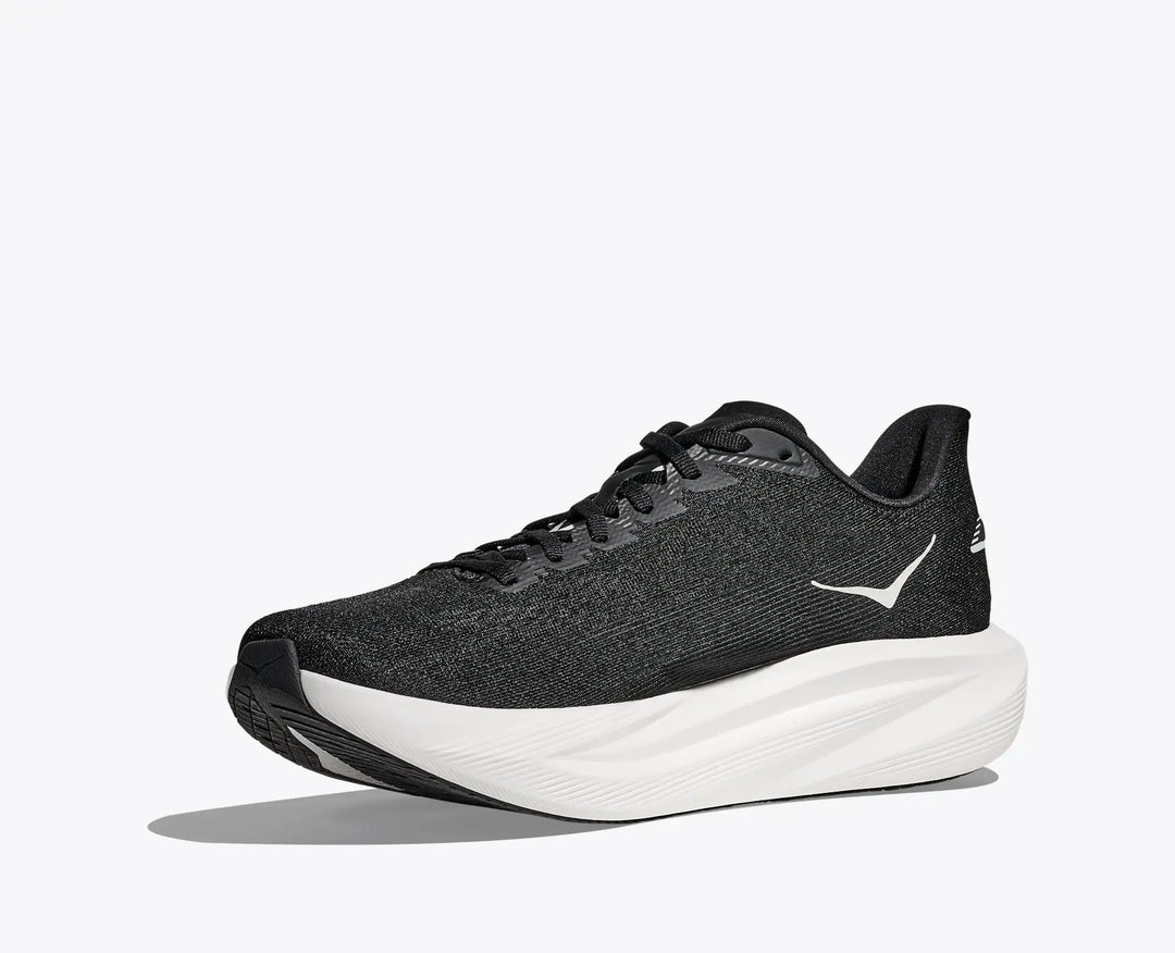 HOKA Mach 7 para mujer - NEGRO/BLANCO (Ancho)
