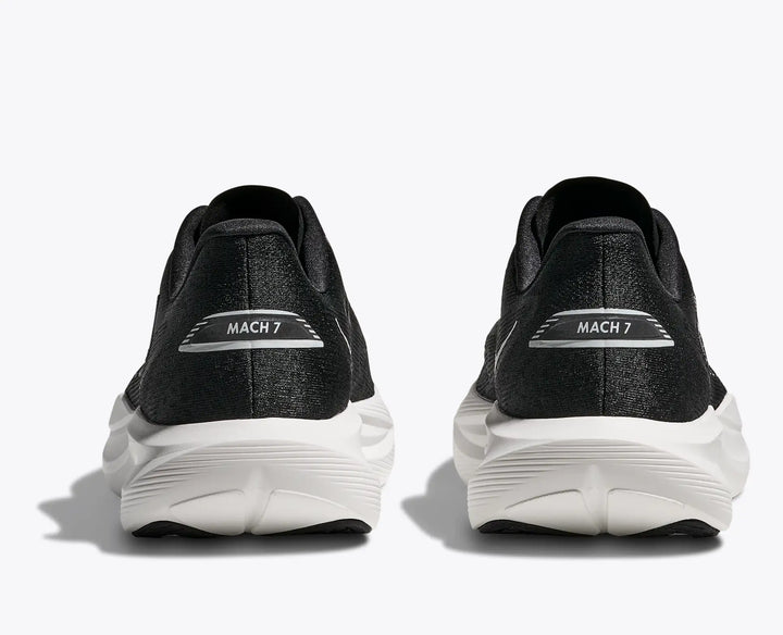 HOKA Mach 7 para mujer - NEGRO/BLANCO (Ancho)