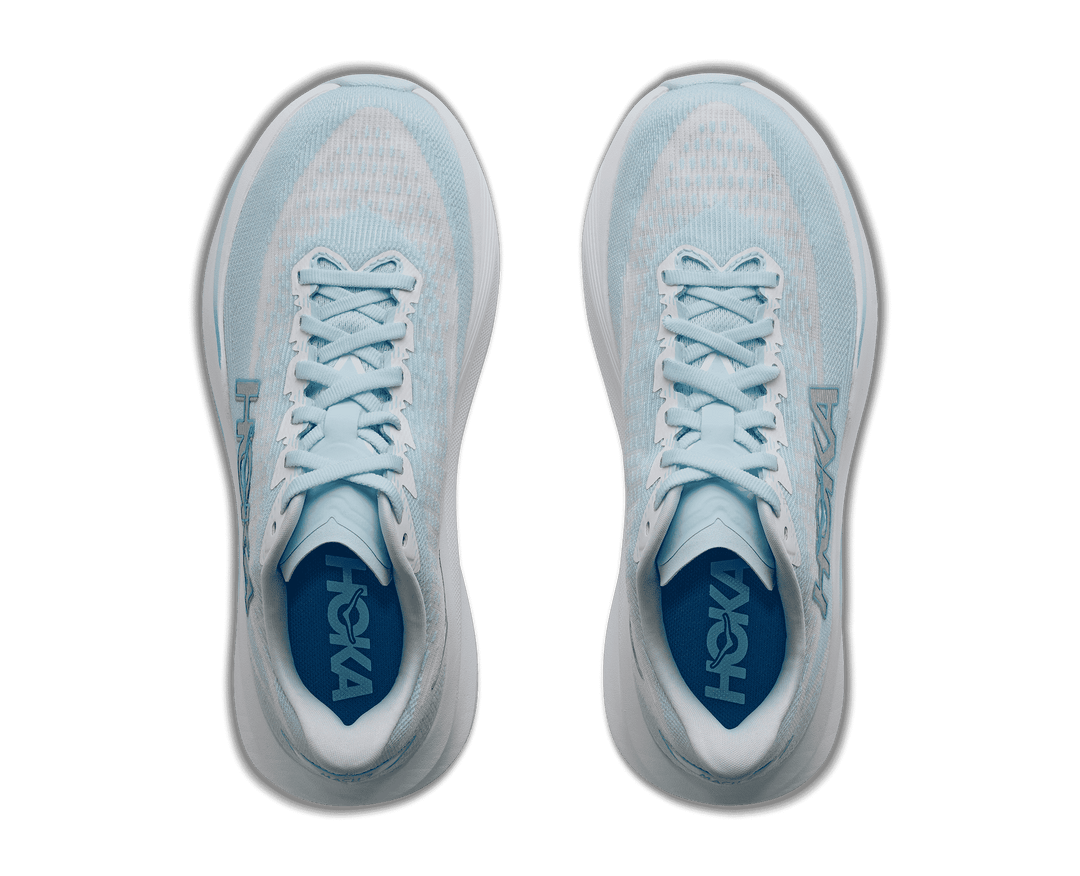 HOKA Women's Mach 7 - GLIMMERING BLUE / FROST