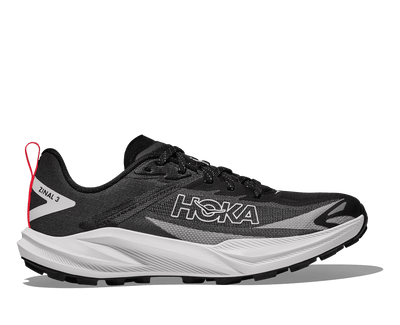 HOKA Women's Zinal 3 - BLACK / WHITE