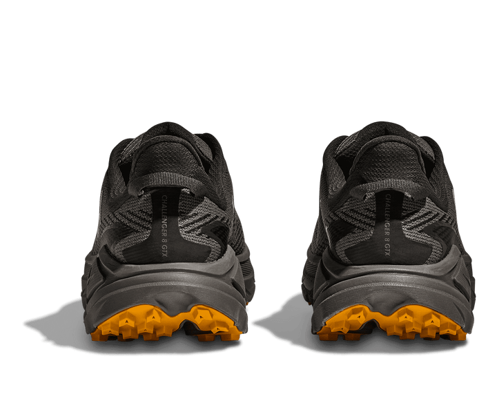 HOKA Men's Challenger 8 GTX - ASPHALT GREY / VARSITY YELLOW