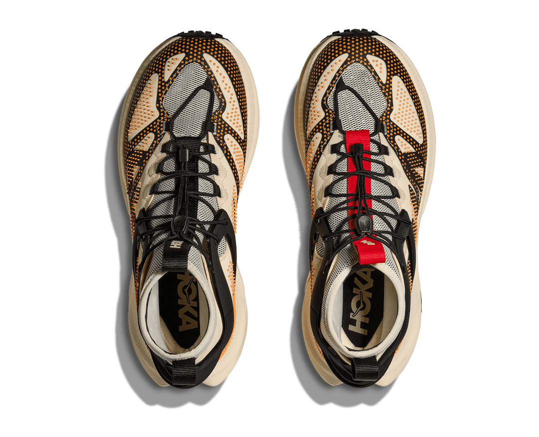 HOKA Unisex Mafate X Hike - VINTAGE YELLOW / BLACK