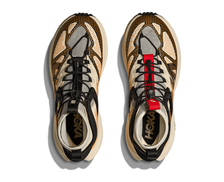 HOKA Unisex Mafate X Hike - VINTAGE YELLOW / BLACK