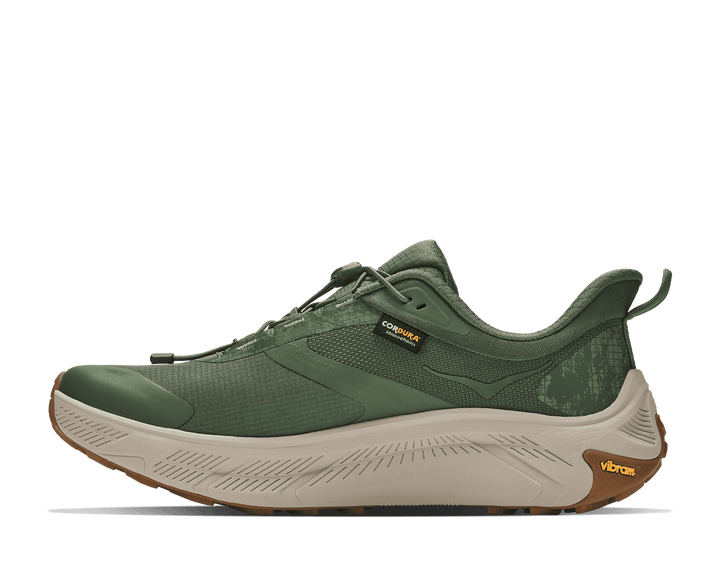 HOKA Men's Transport 2 - NETTLE LEAF / RIVER ROCK GREY (Wide)
