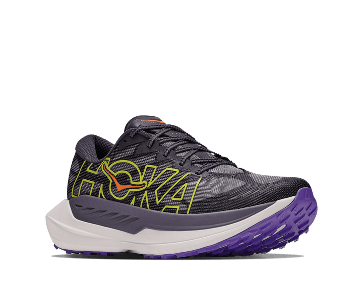 HOKA Men's Rocket X Trail - SQUID INK / NEON NEBULA