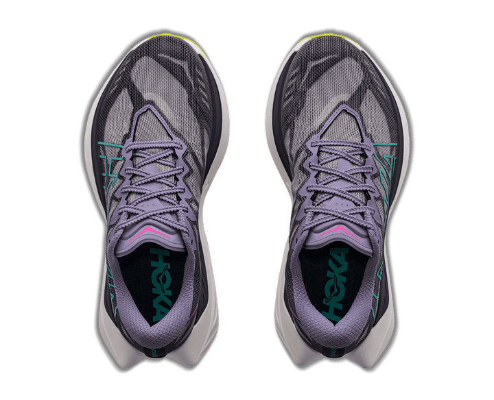 HOKA Women's Rocket X Trail - PURPLE FOG / HOKA CITRUS
