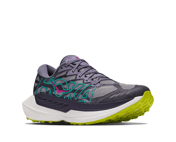 HOKA Women's Rocket X Trail - PURPLE FOG / HOKA CITRUS